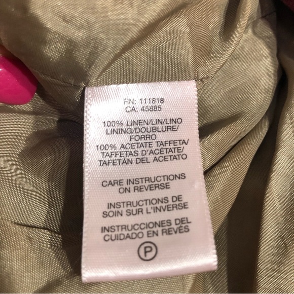 Michael Kors IKAT Swing Cropped Peplum Blazer With Pockets - Picture 9 of 11